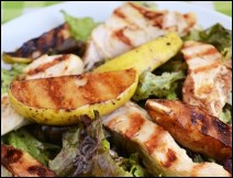 Ensalada de Manzana y Pollo Rostizado Receta Navideña